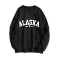 thumbnail image 5 of Women Sweatshirt Womens Long Sleeve Sweatshirt Women’S Pullover Black Cute Crewneck Sweatshirt Fall Womens Sweatshirts Women Clothing, 5 of 5