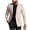 Beige, variant on Men's Single Breasted One Button Blazer Jacket Lapel Collar Pockets Polyester Blend Solid Color Slim Fit Business Wedding Formal Casual Suit Sport Coat Top Business Casual Jacket