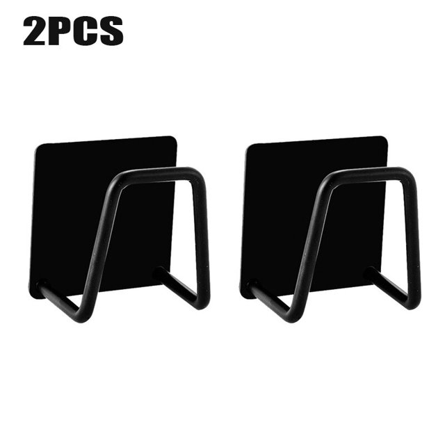 Soporte para esponjas de cocina, esponja autoadhesiva para fregadero, estante de secado de drenaje, soporte de almacenamiento de acero inoxidable 304, accesorios para fregadero de cocina Tan Jianjun unisex