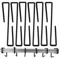 thumbnail image 4 of SAFETY STORAGE Handgun Hangers 6pk - Made in USA - Original Gun Safe Pistol Hangers - Organizer Hooks for Safe, Shelf, Rack, Cabinet or Display - Vinyl Coated American Steel, 4 of 8