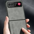 Allytech Motorola Moto Razr 2024 Case, Ultra Slim Lightweight Luxury PU