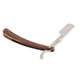 thumbnail image 1 of Navaja de afeitar recta de plástico de aleación de zinc, resistente, duradera, segura, antideslizante, aerodinámica, ligera, para peluquería doméstica., 1 of 14