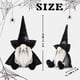 thumbnail image 3 of Halloween Faceless Doll Halloween Dwarf Cloak Doll Ornaments Bats Holiday Decorations, 3 of 8