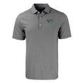 thumbnail image 2 of Men's Cutter & Buck  Black/White North Texas Mean Green Big & Tall Forge Eco Double Stripe Stretch Recycled Polo, 2 of 3