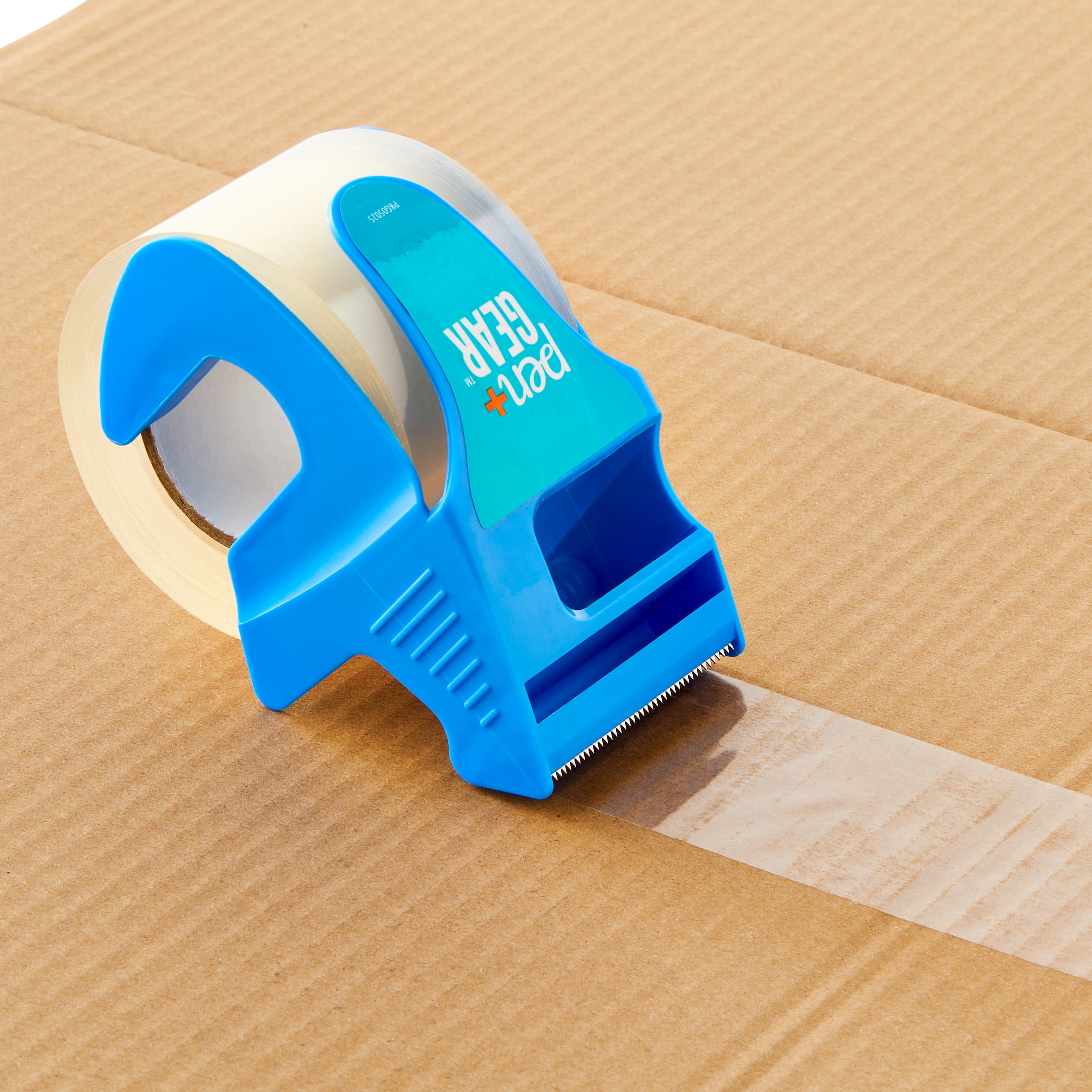 Pen+Gear Packing Tape with One-Handed Dispenser, Clear, 1.88
