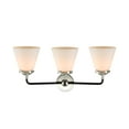 thumbnail image 4 of Innovations Lighting 284-3W Small Cone Small Cone 3 Light 24" Wide Bathroom Vanity Light -, 4 of 7