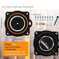 thumbnail image 2 of 2 Air Pump Rebuild Kit Compatible with Hi Blow / Aerators, Includes 4 Diaphragms, Screws and Safety Pins, 2 of 3