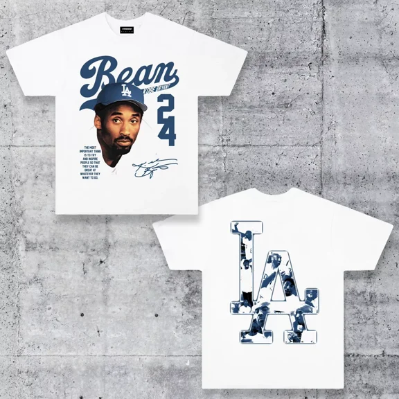 Kobe "BEAN" Bryant Los Angeles Basketball Baseball 90's Streetwear T-Shirt
