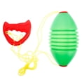 thumbnail image 1 of SHISUYAN Green Elastic Pulling Balls Sports Hand Fitness Ball Interactive Double Player Set, 1 of 8