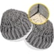 thumbnail image 1 of Pack of 2 Conical Brush Heads for Electric Cleaning of Corners and Hard-to-Reach Areas, 1 of 4