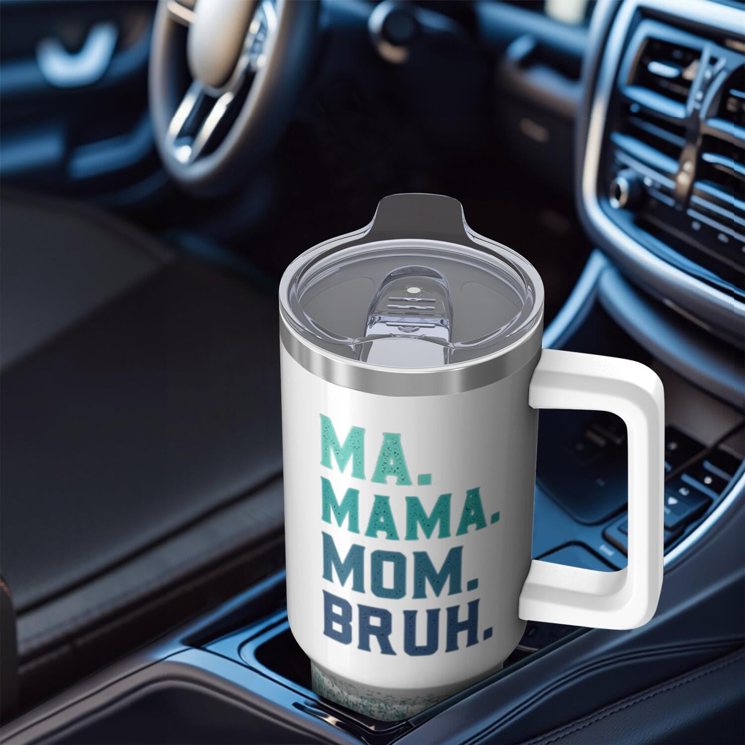Mom Gift from Daughter Son Kids - Extra Large 40 Ounce Tumbler Cup - Best Birthday Christmas Mothers Day Gift for Mom - Insulated Steel Mug with Lid