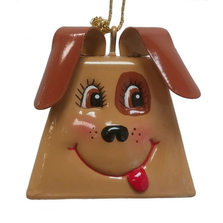 Belsnickel Giggle Lings Dooley The Dog Metal Cowbell Christmas Belsnickel Giggle Lings Dooley the Dog Metal Cowbell Christmas Ornament - Belsnickel Giggle Lings Dooley The Dog Metal Cowbell Christmas