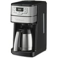 thumbnail image 3 of Cuisinart 10 Cup Coffee Maker with Grinder, Automatic Grind & Brew, Black/Silver, DGB-450, 3 of 16