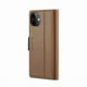 thumbnail image 4 of Funda tipo cartera iPhone 12 Mini con cierre magnético, RFID, tarjetero, soporte, carga inalámbrica, 4 of 5