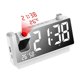 thumbnail image 1 of Projection Alarm Clock HD LED Display Smart Projection Clocks A, 1 of 5