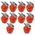thumbnail image 3 of Shisuyan Breloques Pendantes pour Boucles d'Oreilles Porte-Clés Créatif Breloques Rouges Multi 10 Pcs 0.98x0.51 Po, 3 of 9
