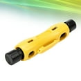 thumbnail image 3 of MasteelfCA Câble Coaxial Décapant Réseau Pince Décapant Fil Pinces (Jaune), 3 of 8