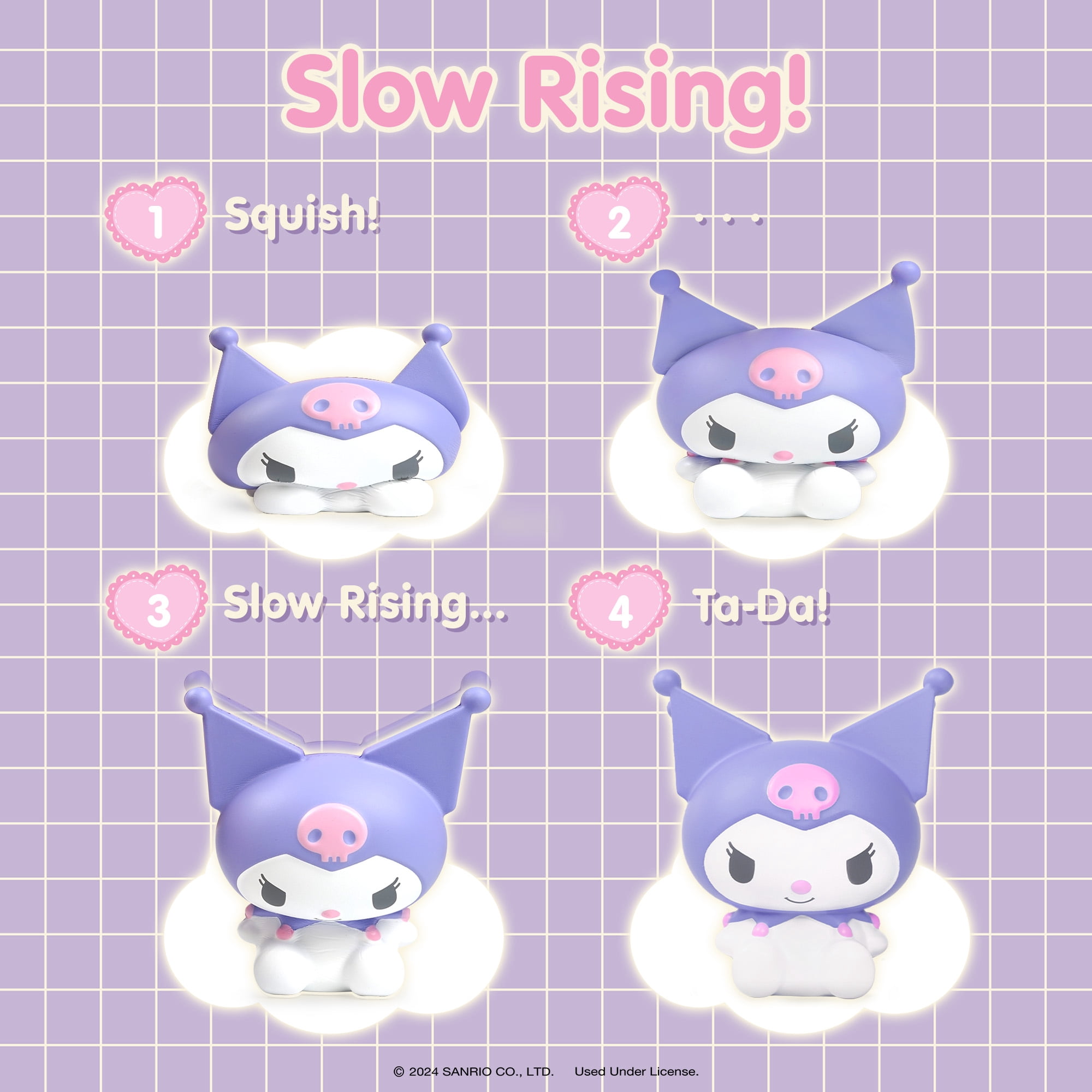 Hamee Sanrio SquiSHU Buddy - Kuromi Squishy Toy