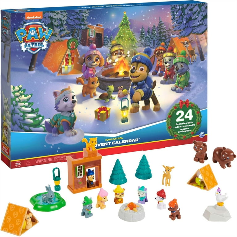PAW PATROL Christmas Countdown Advent Calendar 6063791 Surprise