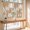 Sand Beige, variant on Brown Palm Trees Bathroom Window Curtain, Tropical Vintage Summer Botanical Light Filtering Coffee Kitchen Curtains, Bedroom Living Room Curtains 2 Panel 84"x45"