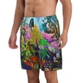 thumbnail image 2 of Play My Singing Monsters Men's Beach Shorts Swim Trunks Casual Quick Dry Board Shorts Swimwear Pants with Mesh Lined and Pockets, 2 of 8
