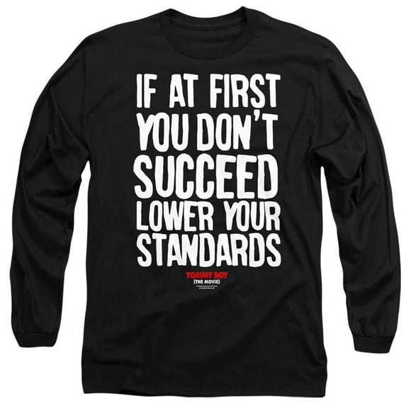 Tommy Boy Adult Lower Your Standards T-Shirt