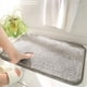 thumbnail image 3 of Alfombras de baño de cocina Alfombras De Baño Suaves Alfombra De Ducha De Baño Antideslizante Absorbente De Agua Gris 60x90cm Gris 60x90cm Magideal Alfombras de baño de cocina, 3 of 6