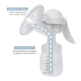 thumbnail image 3 of KIDDOS, Sacaleches Manual Portátil con Diseño Ergonómico, Extractor de Leche Eficiente para Lactancia - Compacto y Fácil de Usar Color Blanco, 3 of 7