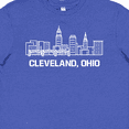 thumbnail image 4 of Inktastic Cleveland Ohio Skyline Youth T-Shirt, 4 of 5