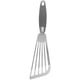 thumbnail image 1 of Espátula metálica para pescado, espátula ranurada de acero inoxidable, espátula para bistec para voltear queso a la parrilla, 1 of 7