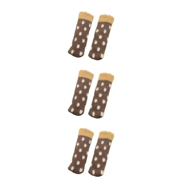 Wweixi 24pcs Polyester Knitted Chair Leg Socks Stylish And Functional Furniture Protectors Easy To Premium style 11 3Set
