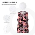thumbnail image 3 of Sikiie Lilies Flowers Basketball Jersey Reversible Men's Mesh Athletic Sports Shirts Training Practice S-4XLSmall, 3 of 6