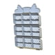 thumbnail image 5 of Organizador de sujetadores Sunnimix Almacenamiento de ropa interior de calcetines para colgar en la puerta del armario sobre la puerta Solución de Gris, 5 of 8
