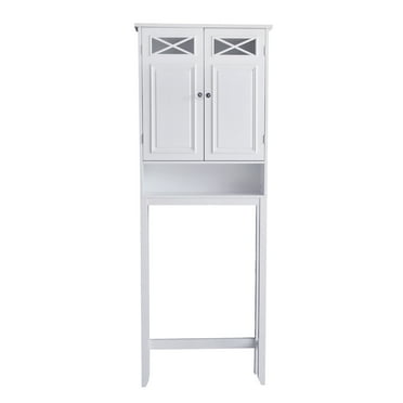 Teamson Home Dawson Over-the-Toilet Space Saver, White