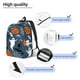 thumbnail image 3 of Disketp Halloween Mochila de Lona Estampada, Mochila Escolar de Viaje Ligera para Estudiantes y Portátil-Medium, 3 of 5