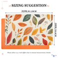 thumbnail image 6 of Yayeee Doormat for Indoor Entrance 32" x 20" Non Slippery Floor Rug, Coloful Leaves, 6 of 8