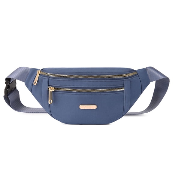 Fanny Packs for Women Men Fashion Waist Bag Travel Chest Bag Nylon Crossbody Purse Multi-Functional Travel Pouch