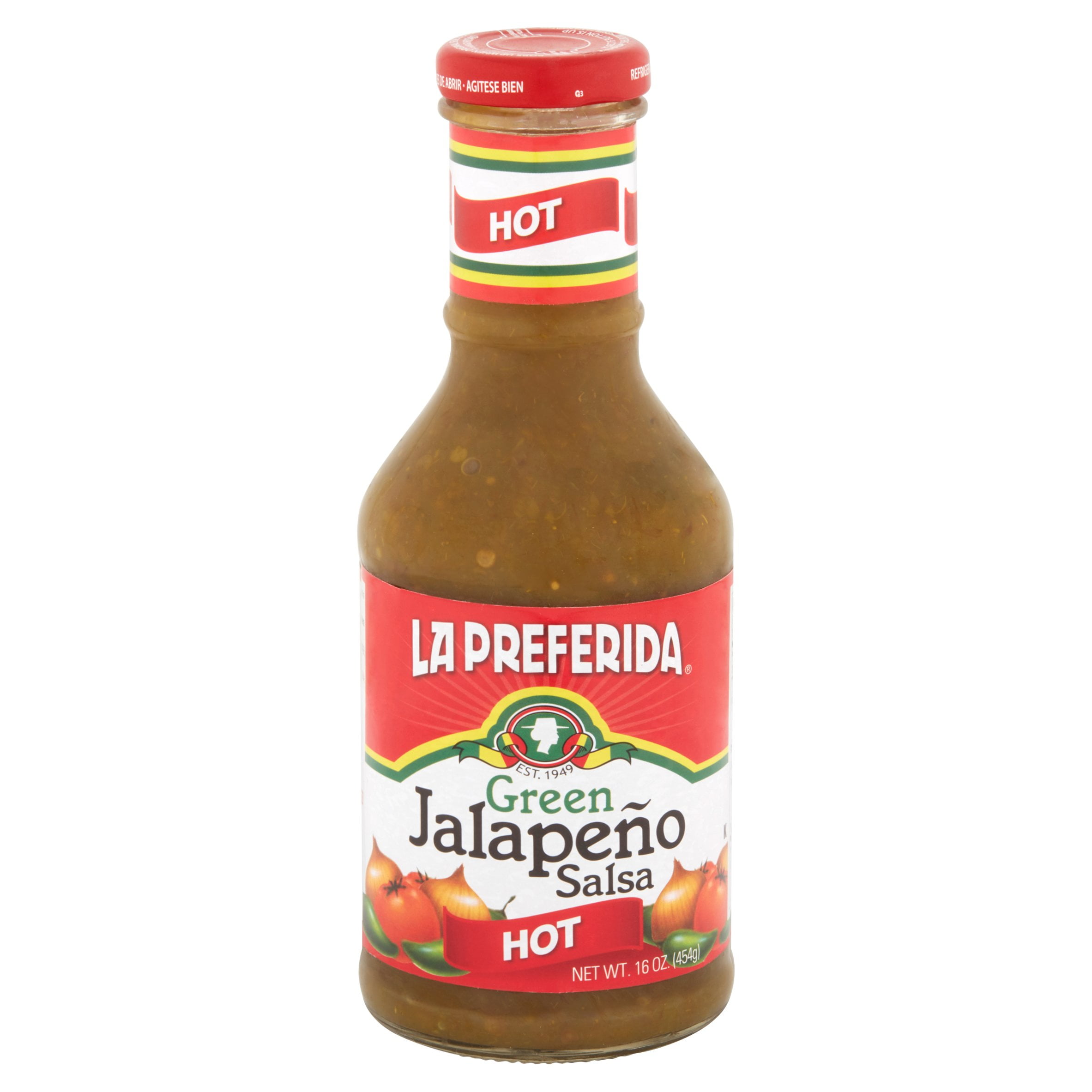 La Preferida Green Jalapeno Salsa, 16 oz