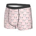 thumbnail image 5 of Goofa Cute Rabbit Printed Men's Boxer Briefs Underwear, Moisture-Wicking Underwear, Trunk,Soft and Breathable Cotton Underwear-, 5 of 9