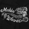thumbnail image 2 of Cute Makin Waves Beach Mermaid Girls Kids T Shirt Tees Teen Brisco Brands S, 2 of 6