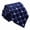 Square Black Blue, variant on 100 Silk Jacquard Necktie Ties for Men High Density Woven Tie Pattern Waterproof Business Formal Work