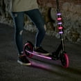 Jetson Helix 8 and older Lightup Folding Kids Kick Scooter, Pink