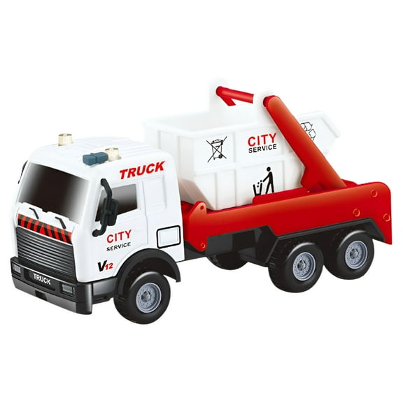 BESTSKY Garbage Truck Toys For Boys,Garbage Classification Car,Three-Piece Boys Toys for 1-3 Years Old,Toddler Car Toys for Boys and Girls
