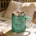 thumbnail image 5 of Science Fiction Cups Movie Memorabilia Stainless Steel Mugs Futuristic Design Style Perfect for Gifting, Tech Conference Decor, Bar Collection, Sci-Fi Fans, Alien Themes, Space Exploration,, 5 of 5