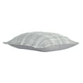 thumbnail image 4 of (2 pack) Better Homes & Gardens 14" x 20" Lulu Silver Plaid Cotton Rich Decorative Pillow, 4 of 7