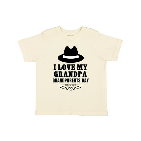 

Inktastic Grandparents Day I Love My Grandpa Gift Toddler Boy or Toddler Girl T-Shirt
