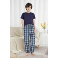 thumbnail image 5 of HiddenValor Boys Long Pajama Pants Lightweight Woven Cotton Bottom Lounge Pants with Pockets, 5 of 5
