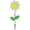 Daisy, variant on In the Breeze 2705 - 12 Inch Pink Sunflower Wind Spinner with Leaves - Colorful Flower for your Yard and Garden