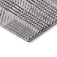 thumbnail image 3 of Addison Rugs Mayfield Premium Machine Washable Transitional Plaid Lavender Round Rug, 8' x 8', 3 of 5