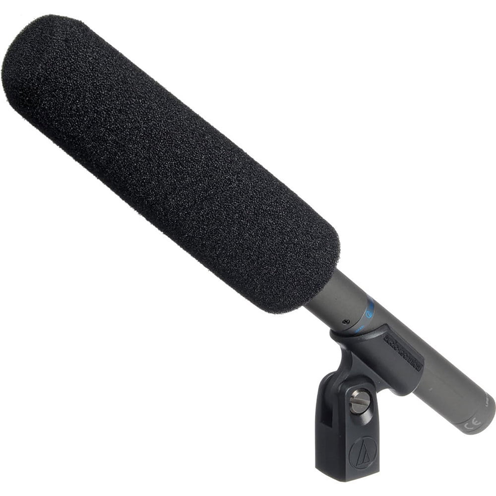 Audio-Technica AT897 Line + Gradient Condenser Microphone Bundle with 2 YR CPS Enhanced Protection Pack